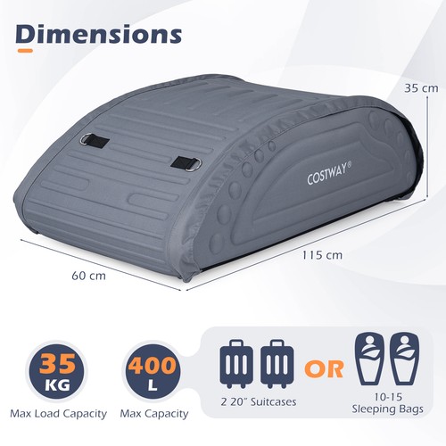 400l foldable roof cargo - foldable, box